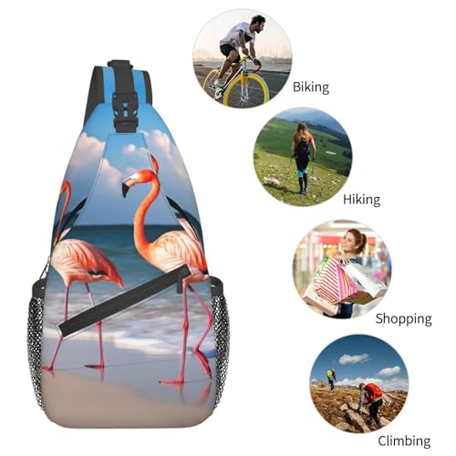 Bolso cruzado tipo bandolera para senderismo negro miniatura 6