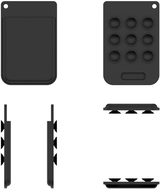 Voice Recorder Carrying Case for PLAUD Note AI Voice Recorder Sleeve Silicone Portable Protective Cover, Black Voice Recorder Carrying Case for PLAUD Note AI Voice Recorder Sleeve Silicone Portable Protective Cover, Black