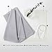 1 Piece 27x120 Inches Gray Chiffon Table Runners Long Cheesecloth Spring Table Runners Wedding Reception Table Decoration