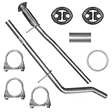 FERROZ Tuyau d'échappement pour Fiat Punto 2 II (188) 07.1999-12.2007 1.2 8V Hayon