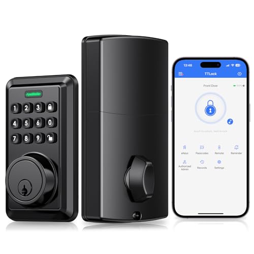 Smart WiFi Deadbolt Lock with App Control