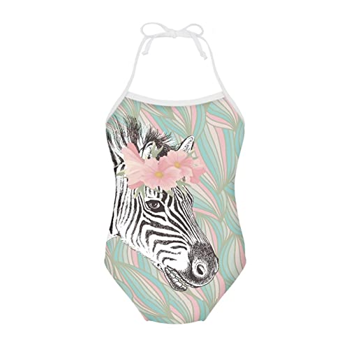 COEQINE Girls One Piece Swimsuit 1-10 Years Bathing Suit Swimwear Beachwear