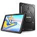 Produktbild Fintie Stoßfeste Hülle für Samsung Galaxy Tab A 10.5 SM-T590/T595 Tablet-PC - [Tuatara Magic Ring] [360-Rotating] Multifunktionale Stand mit Griff Schutzhülle mit eingebauter Schutzfolie, Schwarz
