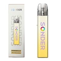 SONDER Q2 | GEEKVAPE Sonder Q 2 Kit 3ml GeekVape Q Pod Cartouche 0,8ohm  (Side Fill) 30W with 1350mAh Batterie Vaporisateur