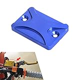 Material: Aluminium. HANLING- Vorderbremszylinder-Abdeckung für Yamaha Tricker SEROW250 XTZ125 XT250X WR250R/X YFM250 YFM700 Raptor YFZ 450/R/X (Farbe: Titan)