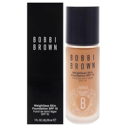 Weightless Skin Foundation Spf 15 - Warm Almond By Bobbi Brown For Women, 300 Ml Fondotinta