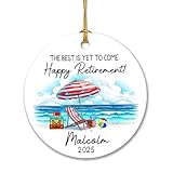 Céramique À Suspendre Le Meilleur Est À Venir Ornement en Céramique Détachables Boule De Noëls Vintage Pendentifs Décoration pour Enfant Home Decor Fête