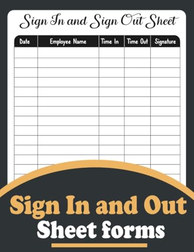 [PDF]DOWNLOAD Sign in and Sign Out Log Book: Sign in and sign out sheet with date and time