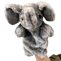 Elephant Hand Puppet – Plush Animal Puppet, toddlerKids Elephant Hand Toy | Soft Elephnt Puppt for Educational Play Storytelling Imaginative Role Play Indoor Fun Entertainment Gift