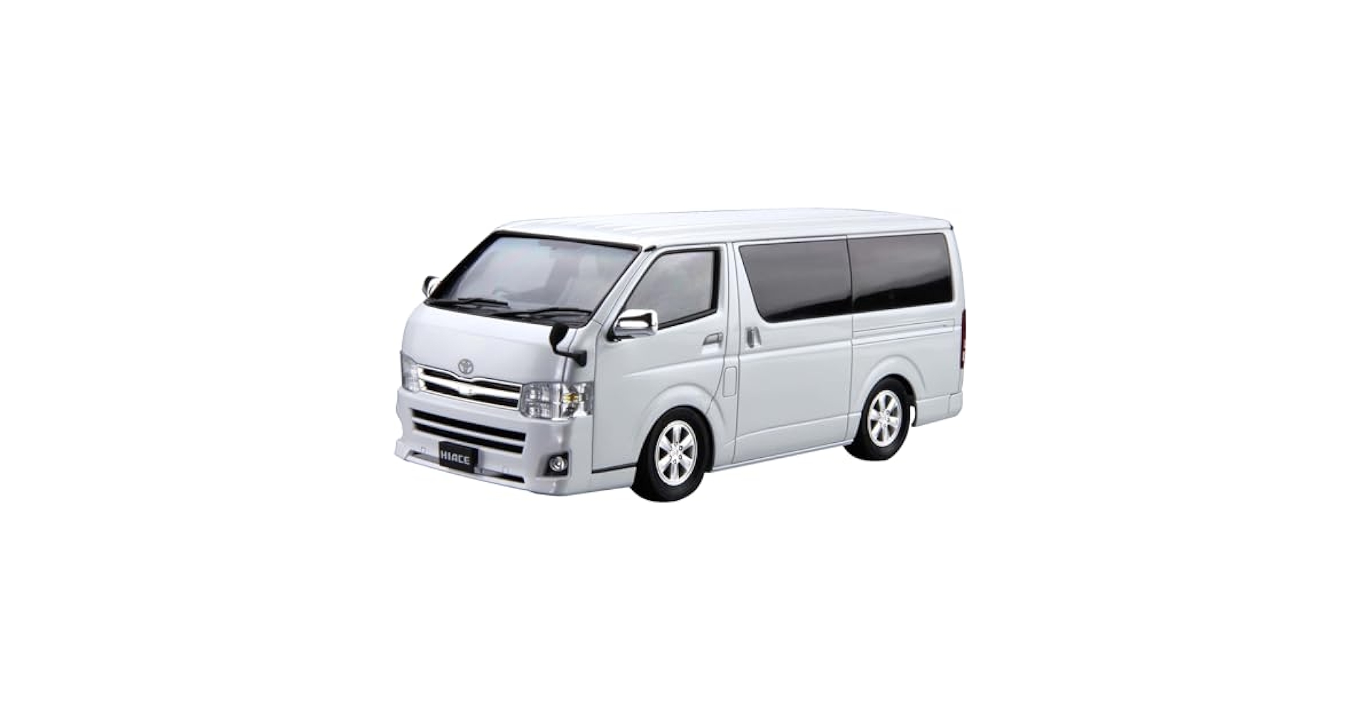 1/24 200系 HIACE SUPER GL 2004年式 白　　8/14 Aoshima 1/24 The Tuned Car(3)Model Kit Toyota Hiace Super GL