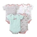 Größe: Fit für kleine Babykleidung Mädchen Jungen 0-3 Monate 3-6 Monate 6-12 Monate 12-18 Monate 18-24 Monate. Für Ihren zufrieden stellenden Einkauf überprüfen Sie bitte das Größendiagramm sorgfältig, wenn Sie das Einzelteil kaufen. Paket enthält: 5 x Baby Mädchen Overall.