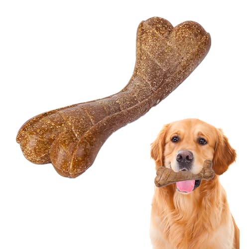 YINKE 犬 おもちゃ 犬のおもちゃ 噛むおもちゃ ほね犬のおもちゃ ペット用おもちゃ 壊れない 耐久性 松の粉 頑丈 骨型 犬 知育玩具 お留守番 大型犬 中型犬 小型犬用 ペット用品