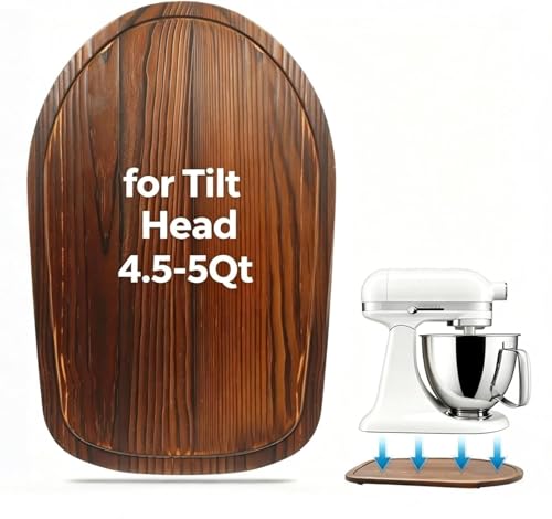 Mixer Slider Compatible with Kitchen aid 4 .5-5 Qt Stand Mixer Pine Wood - Kitchen Countertop...