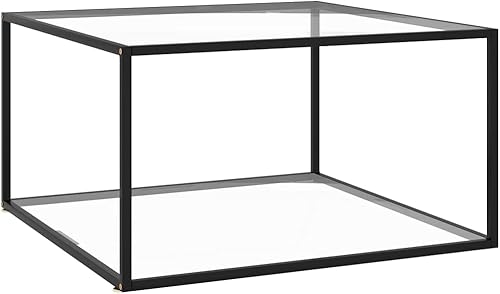 Miniatura 65 de Mesa de centro, mesa de centro industrial, mesa de centro moderna de mediados de siglo, mesa central para sala de estar, mesa de cóctel, mesa Negro