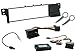 Price comparison product image XtremeAuto® 3 SERIES E46 (2001-2005) Single DIN Fascia Adapter Plate Kit + ISO Wiring Loom For Aftermarket Car Radio Stereo Head Unit Sound System. (Supports Steering Column Radio Controls)