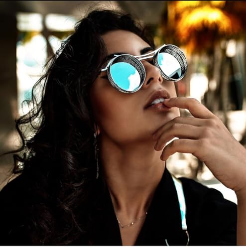 Lunettes steampunk verres dégradés protégeant vos yeux avec style - 2