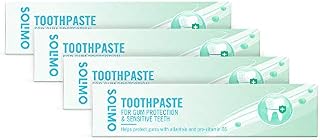 Amazon Brand - Solimo - Tooth Paste for Gum & Sensitive Teeth, 4x125ml