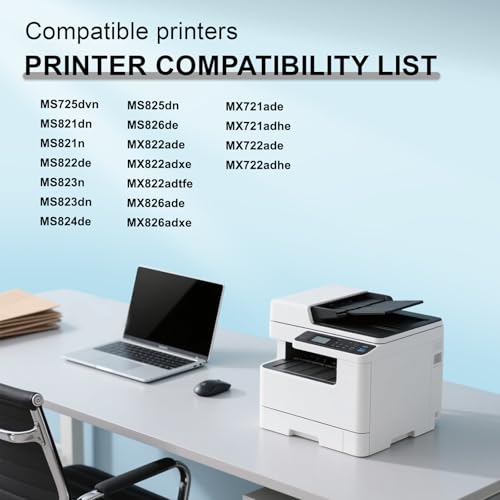 Image of SRITE 58D1H00 Black Toner Cartridges 2-Pack [30,000 Pages]