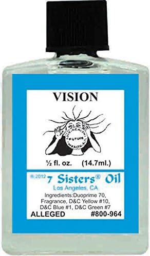 7 Sisters of New Orleans Perfumed Anointing Oil - Vision 1/2oz