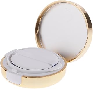 Furbabies Empty Makeup Powder Foundation Case Air Cushion Puff BB Cream Container 15g Gold