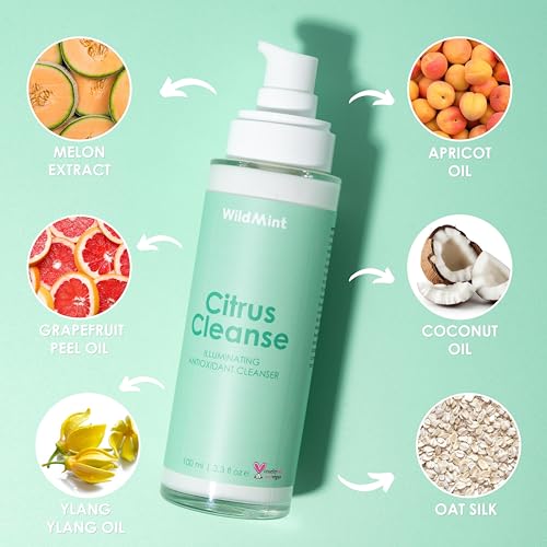 WildMint Citrus Cleanse Natural Face Cleanser, 50 g (Pack of 2) - Image 3