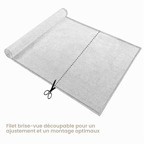 Paravent extérieur anthracite pour stopper le vis-à-vis direct - 5