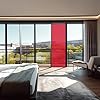 Red Transparent Film, Decorative Window Film Red Window Tint Film Colored Window Film Adhesive Vinyl Sun Blocking Heat Control Film for Christmas School Home Decoration #3