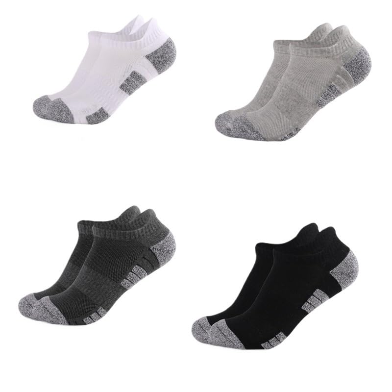 Calcetines deportivos acolchados: calcetines acolchados for correr largas distancias for hombres y mujeres, calcetines deportivos transpirables