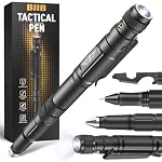 BIIB – BIIB Geschenke für Männer, Multitool Pen mit LED für Feuerwe