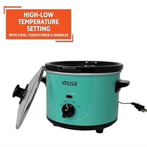 IMUSA 1.5qt Electric Slow Cooker, Teal IMUSA 15qt Electric Slow Cooker Teal