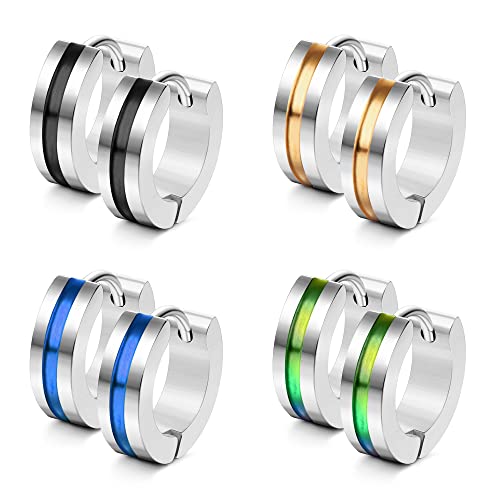 KALVICA 4 Paia Acciaio Inossidabile Cerchio