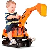 Trator Escavadeira Giant Escavator Até 50Kg, Roma Brinquedos, Multicor