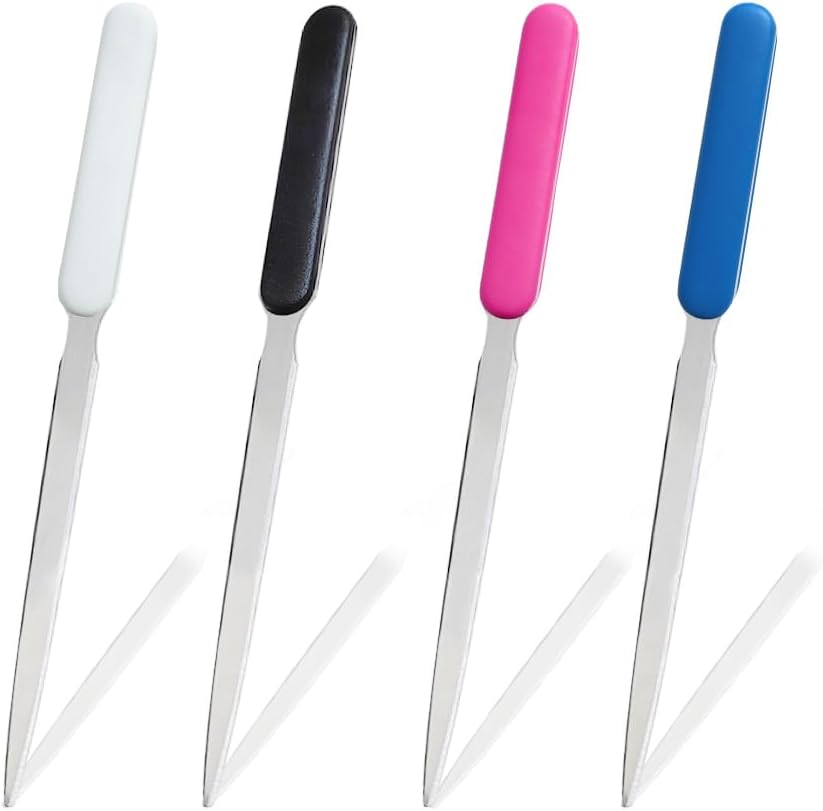 4 Pcs Letter Opener, Stainless Steel Letters Opener Knife