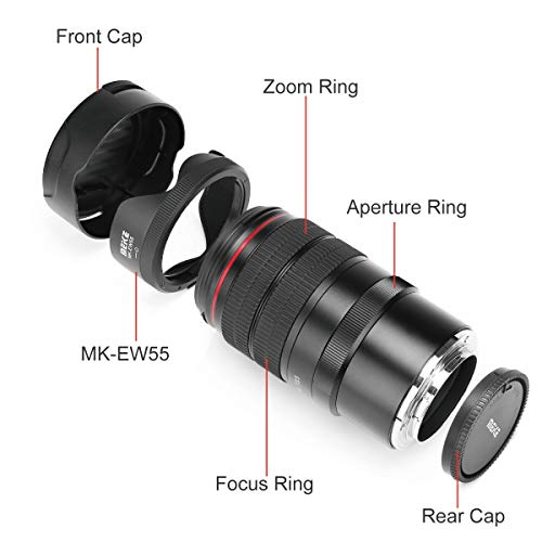 MEKE Weitwinkelobjektiv für Sony E-Mount APS-C Kameras NEX 3 3N 5 NEX 5T NEX 5R NEX 6 7 A6400 A5000 A5100 A6000 A6100… – Bild 4