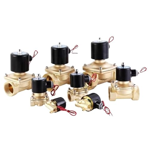 Electroválvula 2W de latón de 1/2 pulgada CA 110V para control de agua 2