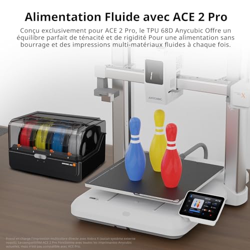 Filament TPU 68D Extrêmement Résistant pour une Impression Multi-filaments Fluide - 2