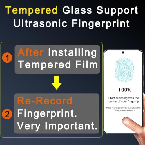 Image of Ferilinso 3 Pack Privacy Screen Protector for Samsung Galaxy S24