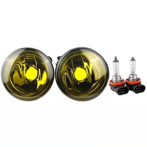Phares antibrouillard Note E11 anti lentille ternie verre jaune H11