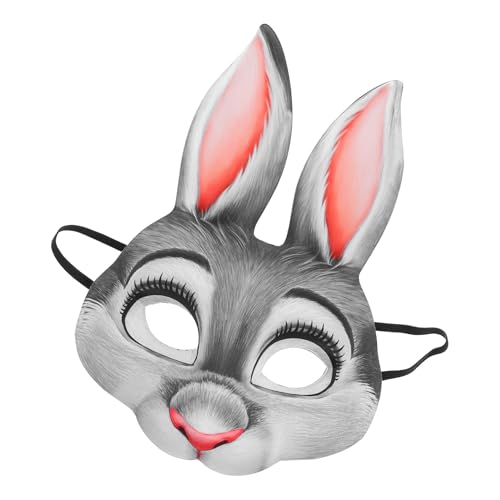 Masque de lapin léger et confortable pour femme en fête déguisée