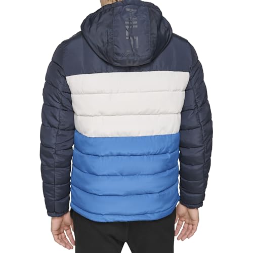 Image of Tommy Hilfiger Men's Midweight Sherpa Lined Hooded Water Resistant Puffer Jacket