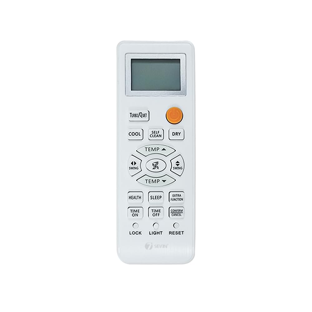 7SEVEN® Compatible Haier Inverter Ac Remote Original Model AC131C Suitable for Split and Window 1 1.5 2 Ton Self Clean Air Conditioner Choose Remote When Key Match Exactly-image-37