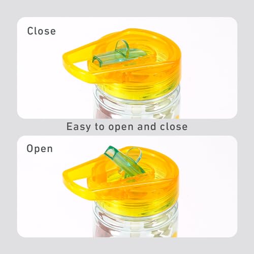 Zawadi Global Stitch 580ml Water Bottle for Kids School Drinks Bottle Made of Durable Tritan Reusable BPA Free - Image 4