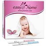 Easy@Home 40 Tests d'ovulation + 10 Tests de grossesse - Test de fertilité pour femmes (40...