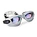 Swimming Goggles for Kids by Bling2O - Anti Fog, No Leak, Non Slip and UV Protection - Fun Water Accessory Includes Hard Case (Swim Trooper White)