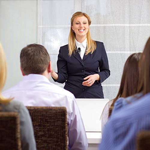 LYYDAN Lavalier Mikrofon für Handy und PC, Mikrofon mit 1.5 m Verlängerungskabel für Interview, Videokonferenz, Podcast… – Bild 8