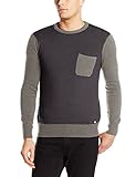 Dickies Men's Peyton Color-Block Contrast-Pocket Sweater