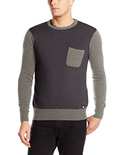 Dickies Men's Peyton Color-Block Contrast-Pocket Sweater