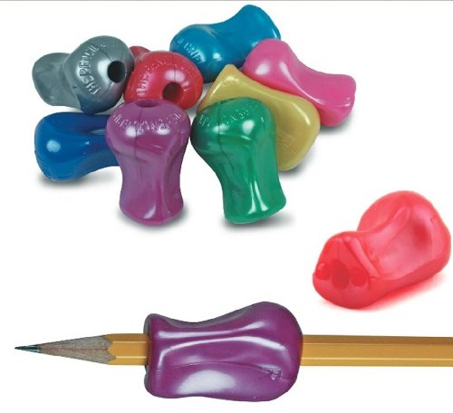 The Pencil Grip Metallic Pencil Grips, Universal Ergonomic Training Grips For Righties And Lefties, Metallic Pencil Grips, 12 Count, Assorted Colors - Tpg-11812 #TOP1