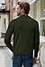 JMIERR Cardigan Sweaters for Men Fall Fashion 2025 Casual Long Sleeve Shawl Collar Button-Down Wool Blend Cable Knit Christmas Sweater with Pockets,L,Green