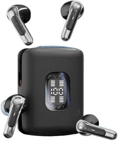 2-Pair True Earbuds Set, 4-in-1 Sharing Earbuds with Charging Cas...